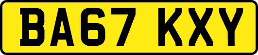 BA67KXY