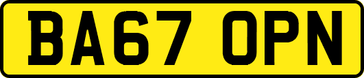 BA67OPN