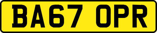 BA67OPR