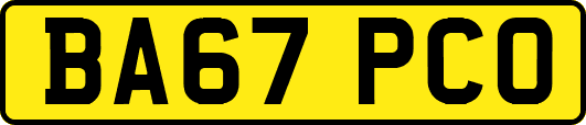 BA67PCO