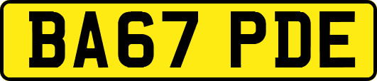 BA67PDE
