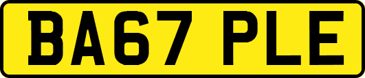 BA67PLE