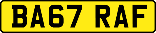 BA67RAF