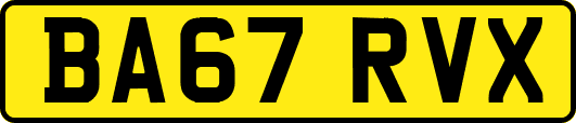 BA67RVX