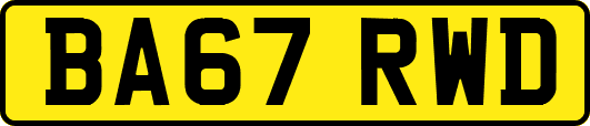 BA67RWD