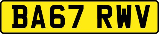 BA67RWV
