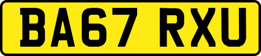 BA67RXU