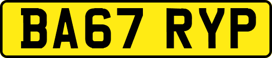 BA67RYP