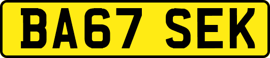 BA67SEK