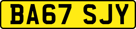 BA67SJY