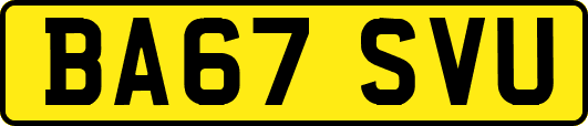 BA67SVU