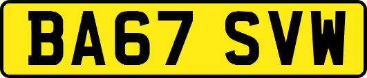 BA67SVW