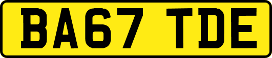 BA67TDE