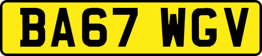 BA67WGV