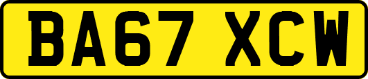 BA67XCW