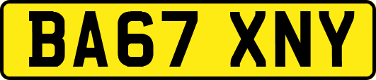 BA67XNY