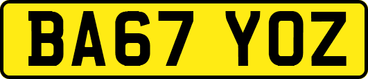 BA67YOZ