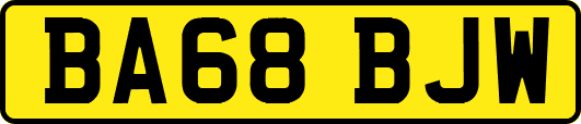 BA68BJW