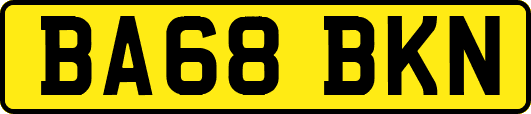 BA68BKN