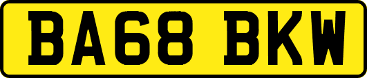 BA68BKW