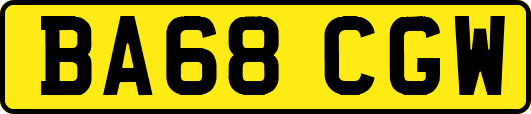 BA68CGW