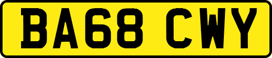 BA68CWY