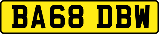 BA68DBW