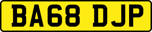 BA68DJP