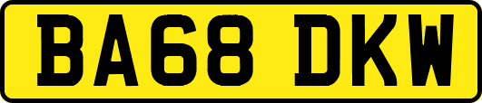 BA68DKW