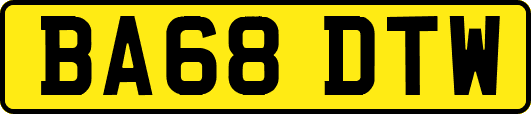 BA68DTW