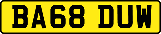 BA68DUW