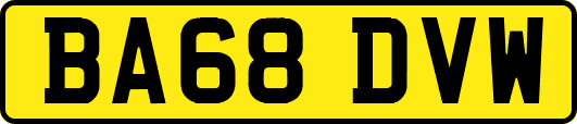 BA68DVW