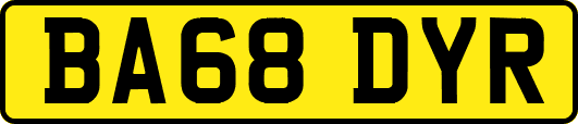 BA68DYR