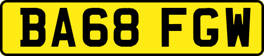 BA68FGW