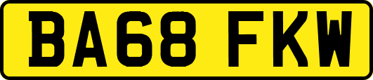 BA68FKW