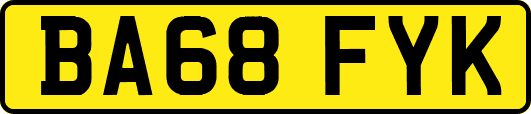 BA68FYK