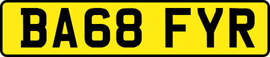 BA68FYR