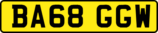 BA68GGW