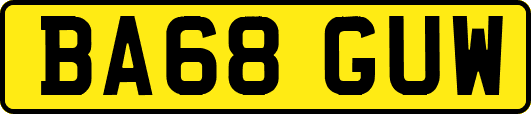 BA68GUW