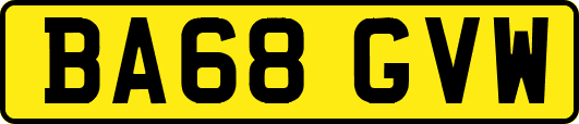 BA68GVW