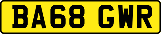 BA68GWR