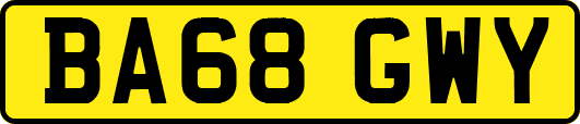 BA68GWY