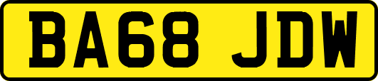 BA68JDW