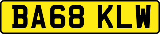 BA68KLW