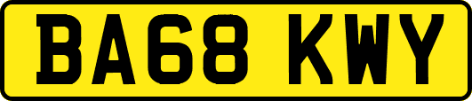BA68KWY