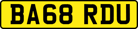 BA68RDU