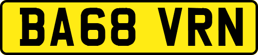 BA68VRN