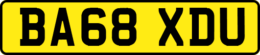 BA68XDU