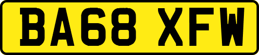 BA68XFW
