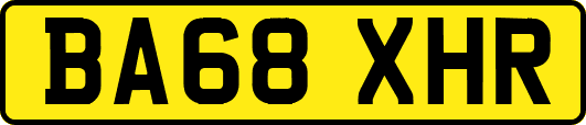 BA68XHR